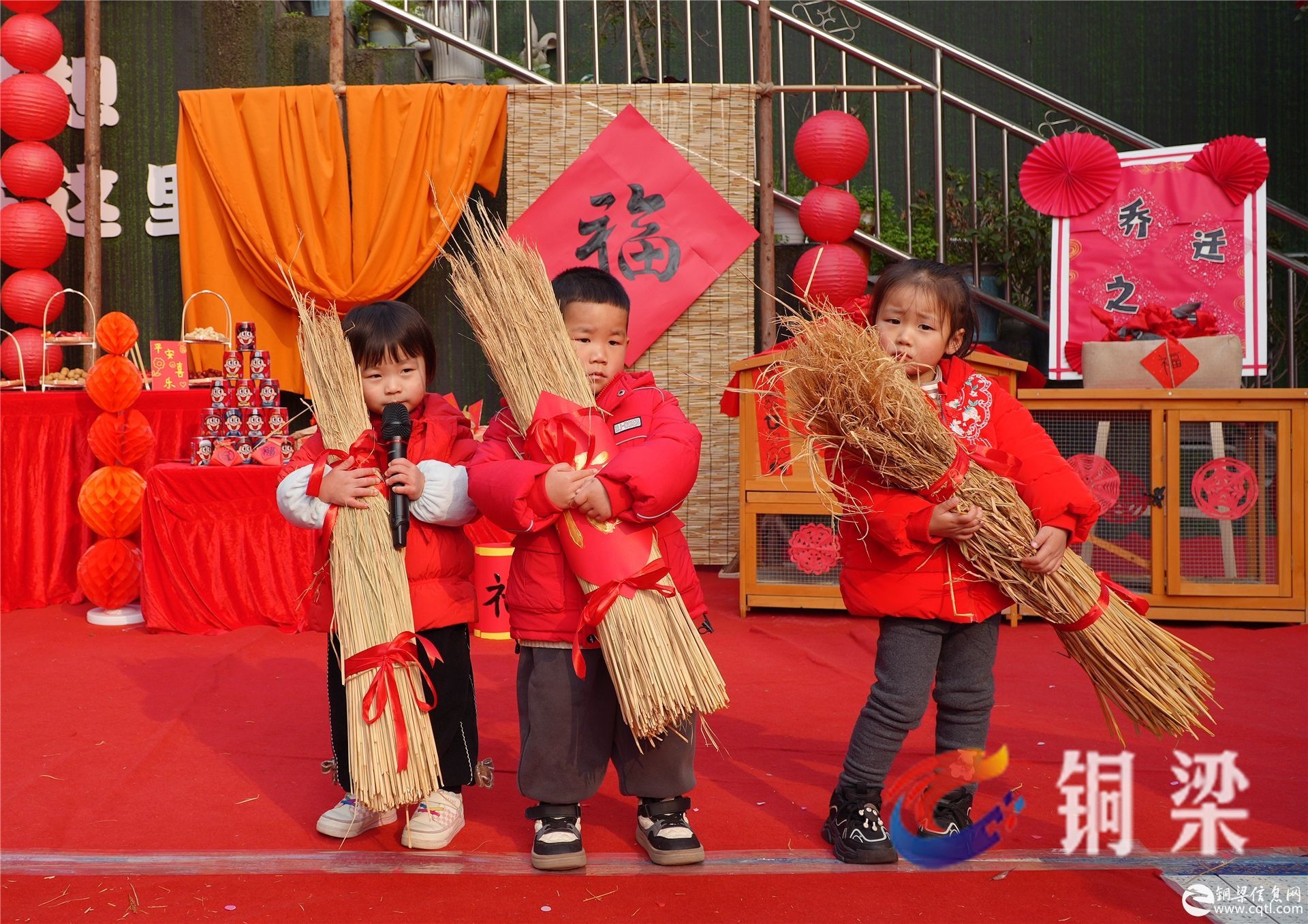 “小动物搬新家”！铜梁第四实验幼儿园开展元旦节庆祝活动